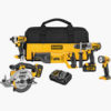 5-Tool 20-volt Max Lithium Ion Cordless Combo Kit 5-Tool 20-volt Max Lithium Ion Cordless Combo Kit